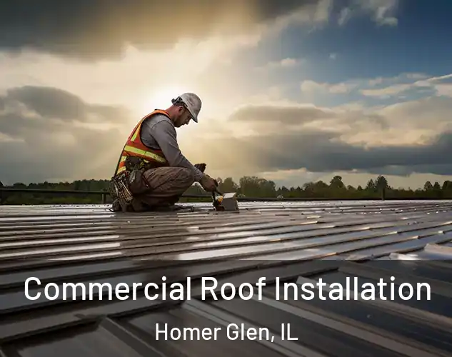  Commercial Roof Installation Homer Glen, IL