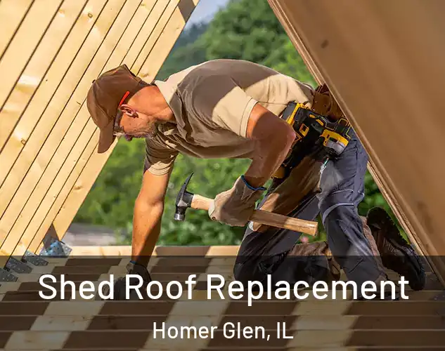  Shed Roof Replacement Homer Glen, IL