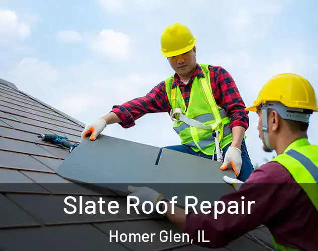  Slate Roof Repair Homer Glen, IL