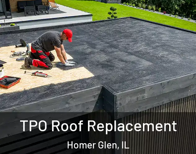  TPO Roof Replacement Homer Glen, IL